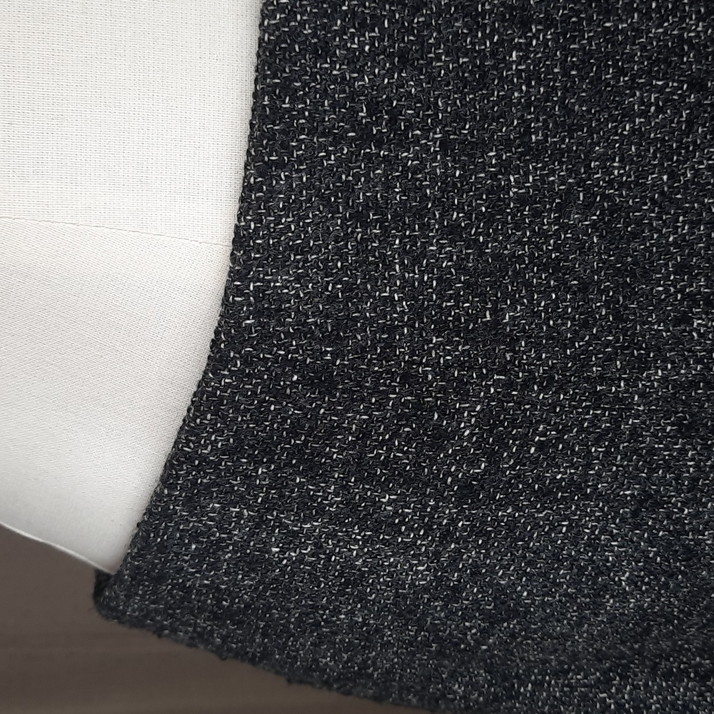 Les Copains grey virgin wool blend skirt, size 10 - Picture 3 of 11
